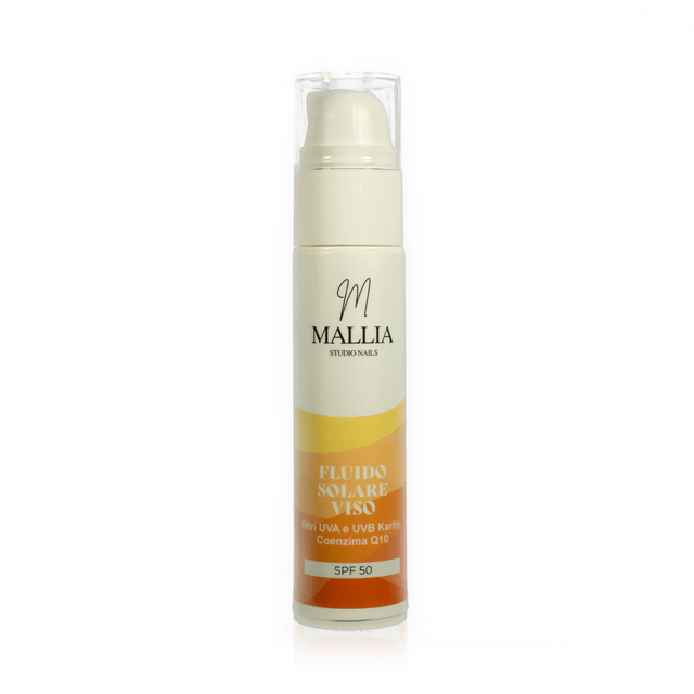 Fluido Solare Viso SPF 50 con Karité e Coenzima Q10